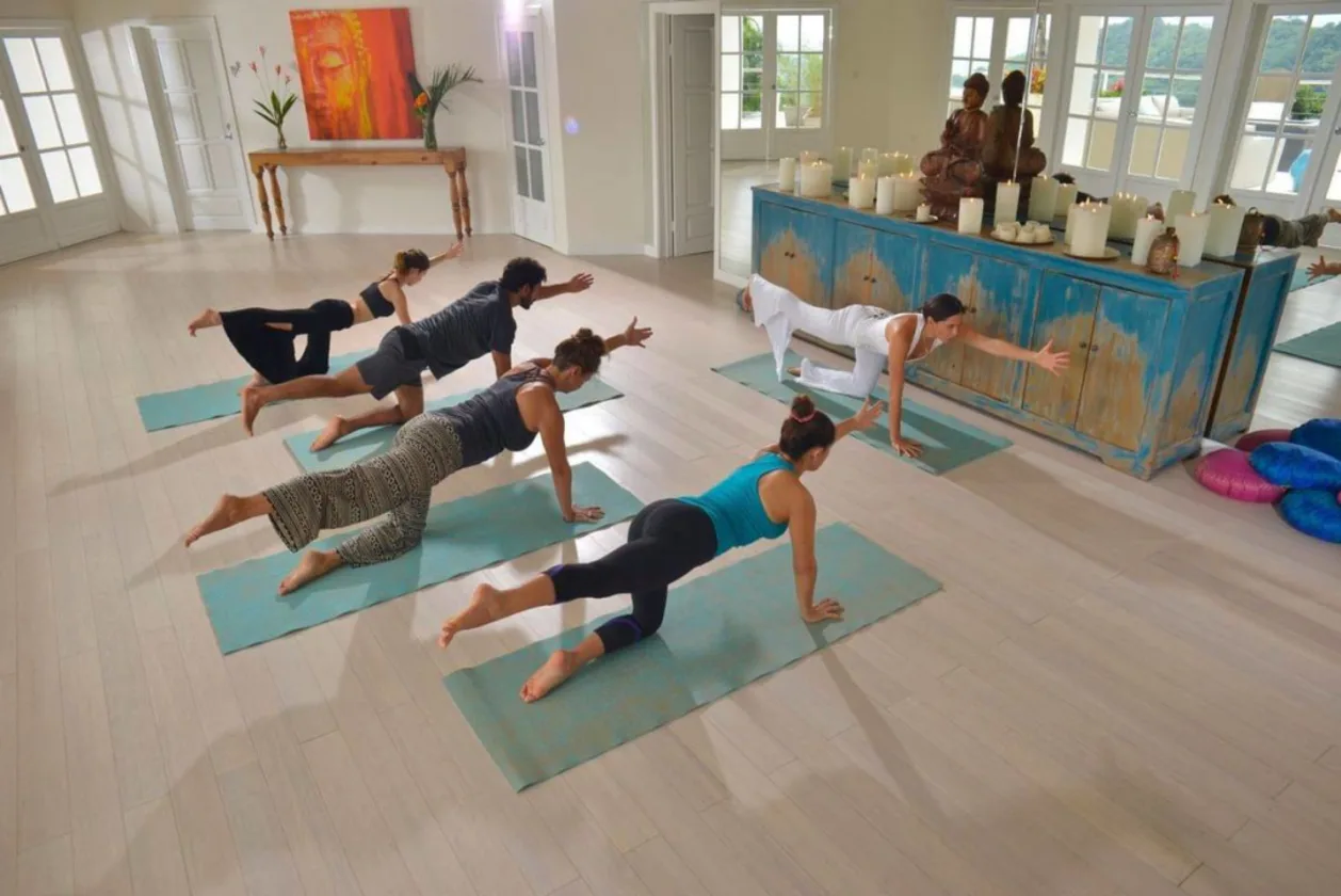 The Retreat Costa Rica group yoga class